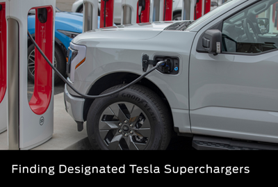 Finding Designated Tesla Superchargers